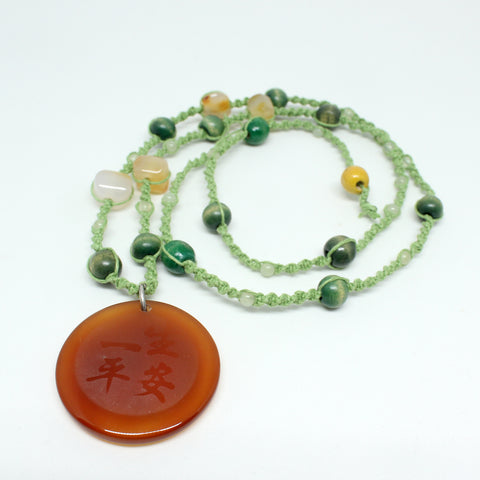 Handmade Organic Hemp Necklace, Kingston, Ontario, Canada