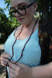 No.6 Earthy Flapper Necklace