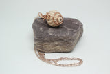 Rose Gold Seashell Necklace