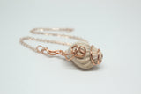 Rose Gold Seashell Necklace