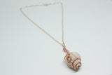 Rose Gold Seashell Necklace