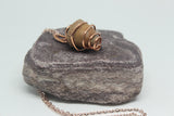 Wire Wrapped Acorn Necklace No.1