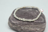 Pearl and Hemp Bracelet No.1