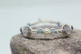 Pearl and Hemp Bracelet No.8