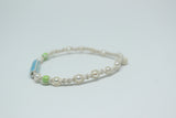 Pearl and Hemp Bracelet No.7