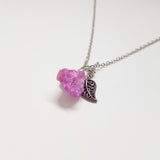 Pink Druzy Quartz 01