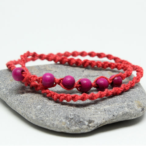 Handmade Organic Hemp Bracelet, Kingston, Ontario, Canada