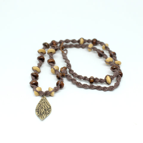 Handmade Organic Hemp Necklace, Kingston, Ontario, Canada